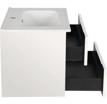Meuble sous-lavabo avec deux tiroirs