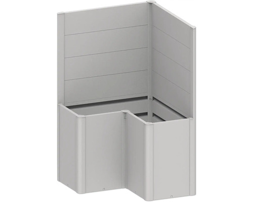 Jardinière surélevée en aluminium