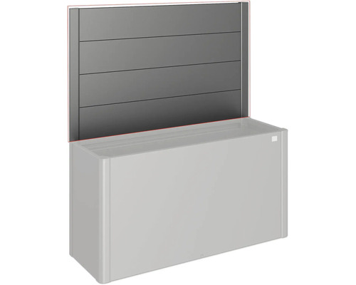 Blumenkasten mit Sichtschutzwand