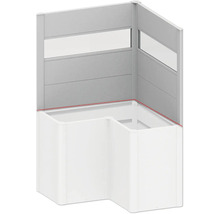 Duschkabine mit Sichtfenster