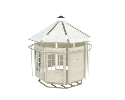 Holzgartenhaus Bausatz mit Fenster und Dach