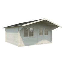 Gartenhaus aus Holz mit Fenster und Tür