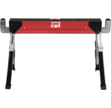 Logo Cargo Point sur un tréteau réglable