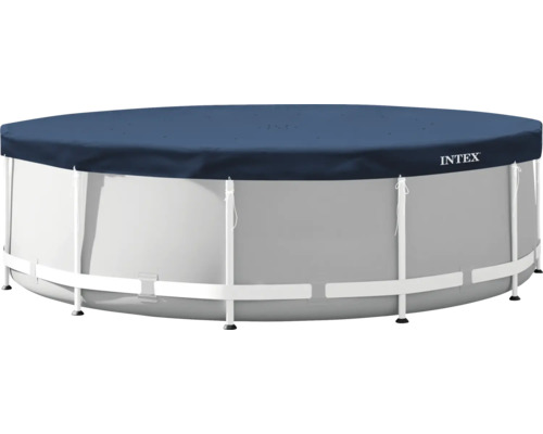 Piscine tubulaire Intex avec couverture de piscine