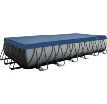 Piscine tubulaire Intex avec couverture