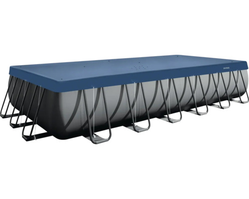 Piscine tubulaire Intex avec couverture