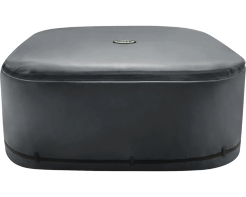 Intex Logo auf einer isolierenden Whirlpoolabdeckung