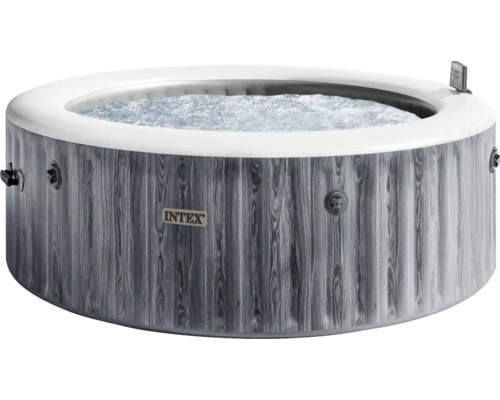 Bain à remous Intex avec aspect bois