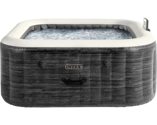 Aufblasbarer Intex Whirlpool mit Steinoptik