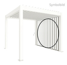 Pergola mit Windschutz