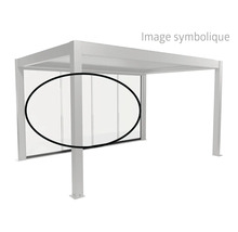 Pergola autoportante avec éléments coulissants