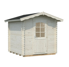 Abri de jardin en bois avec porte et fenêtre