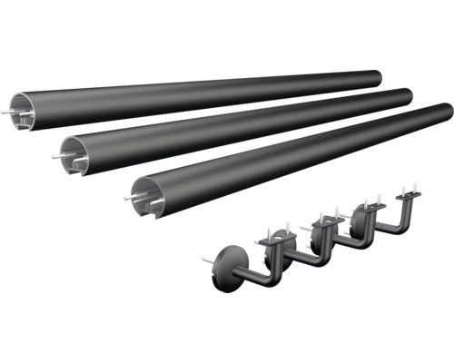 Profilés tubulaires et fixations pour luminaires LED