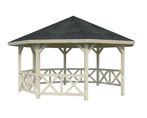 Pavillon de jardin en bois avec toit