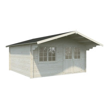 Abri de jardin en bois avec fenêtre et double porte