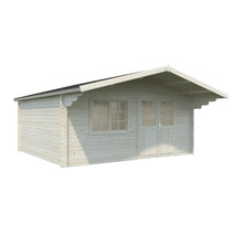 Abri de jardin en bois avec fenêtre et double porte