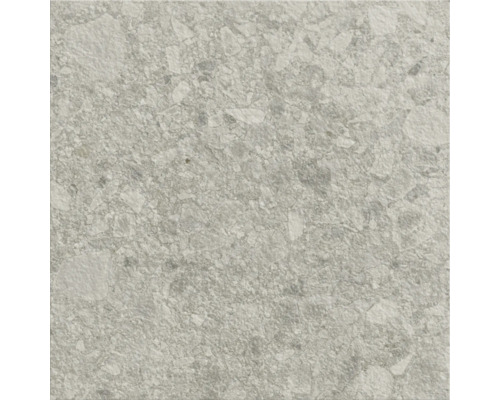 Nahaufnahme einer Bodenfliese mit Steindekor.