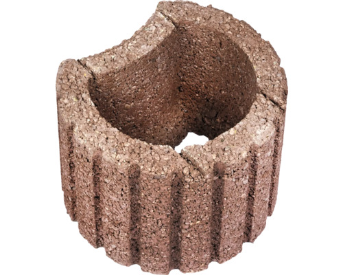 Anneau de plantation unique en béton