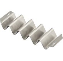 Support à tacos en acier inoxydable pour cinq tacos