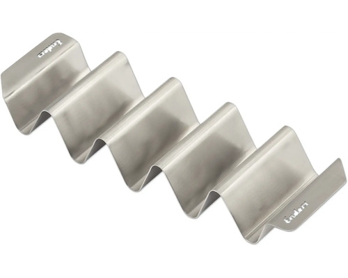 Support à tacos en acier inoxydable pour cinq tacos