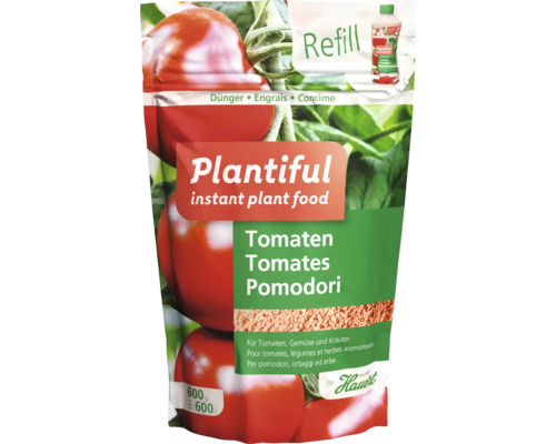Plantiful Aliment instantané pour plantes tomates Conditionnement de 600 grammes