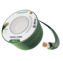 Câble de signal Grimsholm Green pour installations de robots tondeuses, 200 mètres
