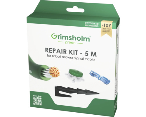 Grimsholm Reparaturset fünf Meter für Mähroboter Signalkabel in Verpackung