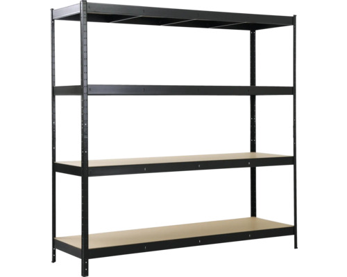 Metallregal mit vier Regalböden für Lagerung