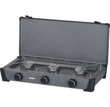 Réchaud de camping Enders avec trois feux et couvercle