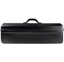 Boîte à outils en métal avec poignée