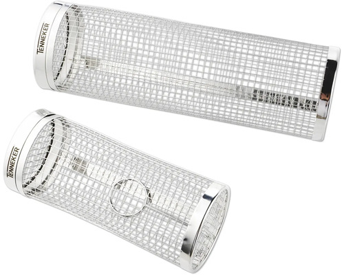 Deux spirales à fumer en acier inoxydable de la marque Tenneker