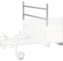 Metallischer Aufsatzbordwandaufsatz für einen Anhänger