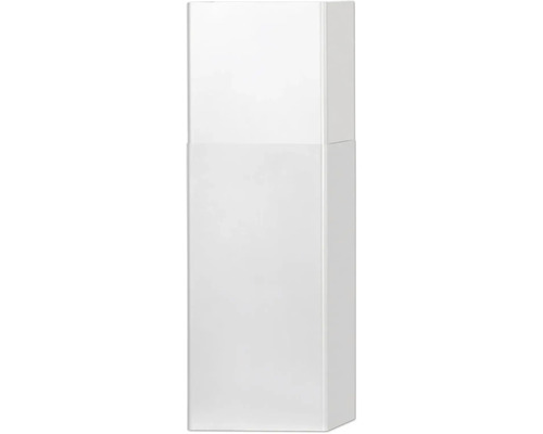 Meuble de salle de bains haut, rectangulaire et blanc