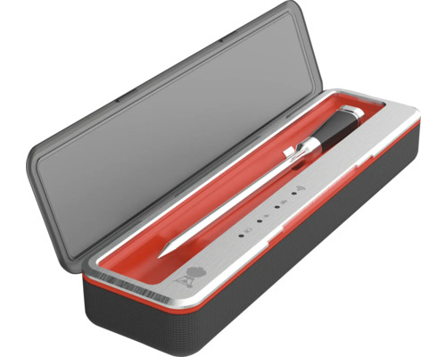 Thermomètre de barbecue avec boîte de rangement