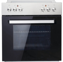 Cuisinière électrique indépendante avec boutons de commande et fenêtre de visualisation