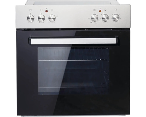 Cuisinière électrique indépendante avec boutons de commande et fenêtre de visualisation