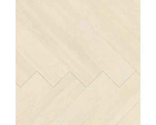 Sol avec carrelage posé en motif à chevrons