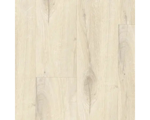 Nahaufnahme eines Laminatbodens mit Holzoptik