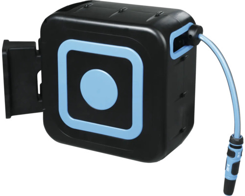 Boîtier de tuyau d'arrosage enroulable avec tuyau d'arrosage