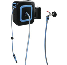 Enrouleur pour tuyau d'arrosage avec raccord de robinet