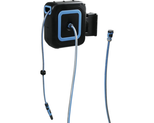 Dévidoir de tuyau d'arrosage enroulable avec tuyau