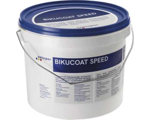 Eimer mit Swisspor Bikucoat Speed Flüssigkunststoff