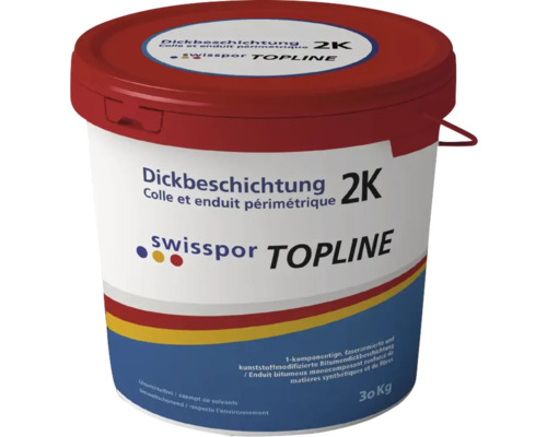 Eimer mit Bitumendickbeschichtung, 30 Kilogramm