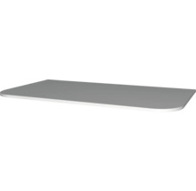 Tablette rectangulaire avec coins arrondis pour la construction de meubles.