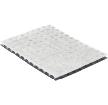 Tapis d'isolation phonique avec structure à picots