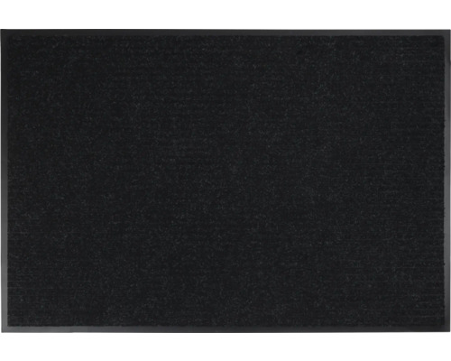 Paillasson en reps uni 80x120 cm Paillasson noir