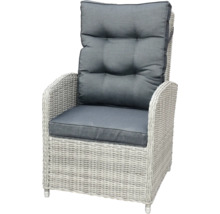 Gartensessel aus Rattan mit Polster