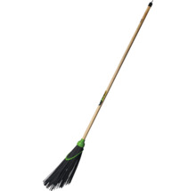 Balai avec manche en bois et poils