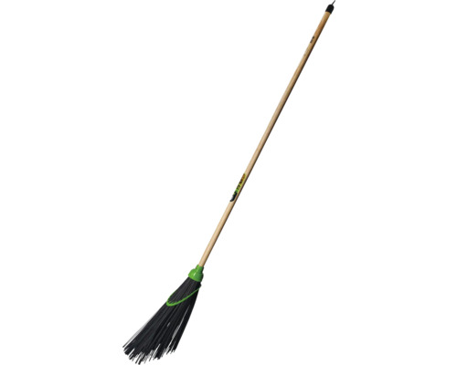 Balai avec manche en bois et poils
