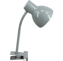 Lampe à pince avec bras flexible pour l'intérieur